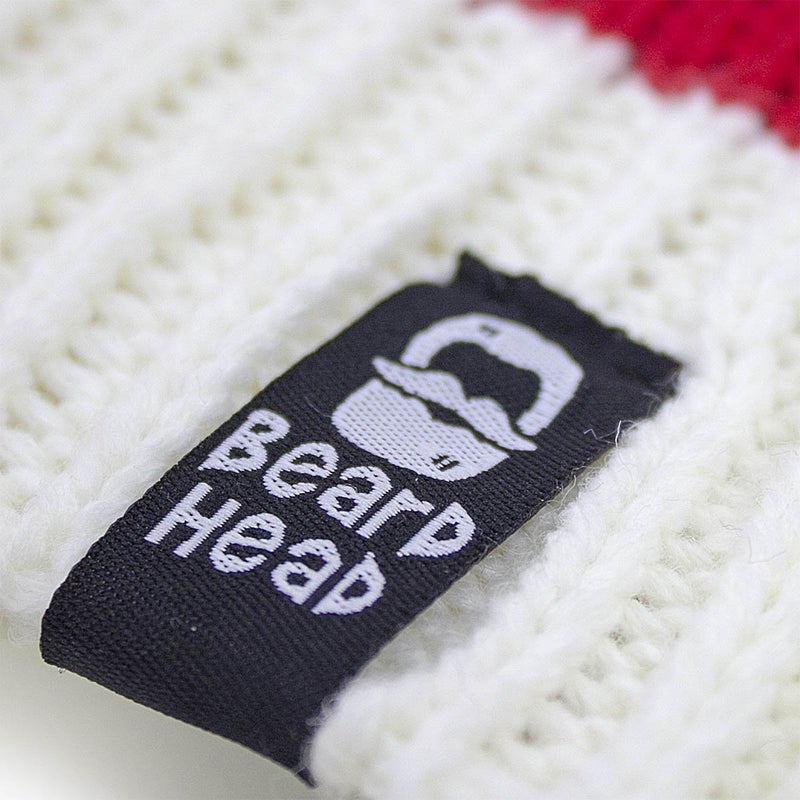 Beard Head Classic Santa Beard Hat - Original Handmade Knit Christmas Balaclava - Image 5